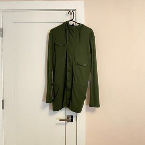 Y-3 Dark Green Utility Jacket